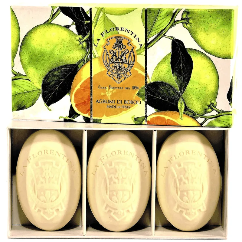 Kit Sabonete em Barra La Florentina Boboli Citrus - 3x150g