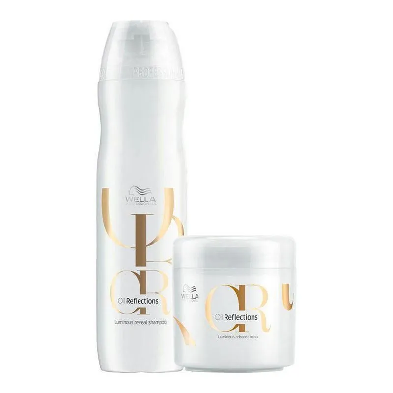 Kit Wella Oil Reflections - Shampoo 250ml + Máscara 150ml