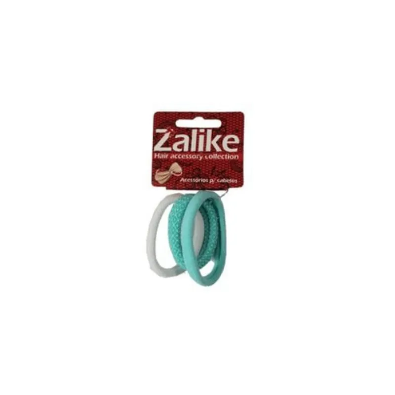 Kit Zalike Elástico Sem Emenda para Cabelo - Tamanho G, 3 Unidades (Ref. 238)
