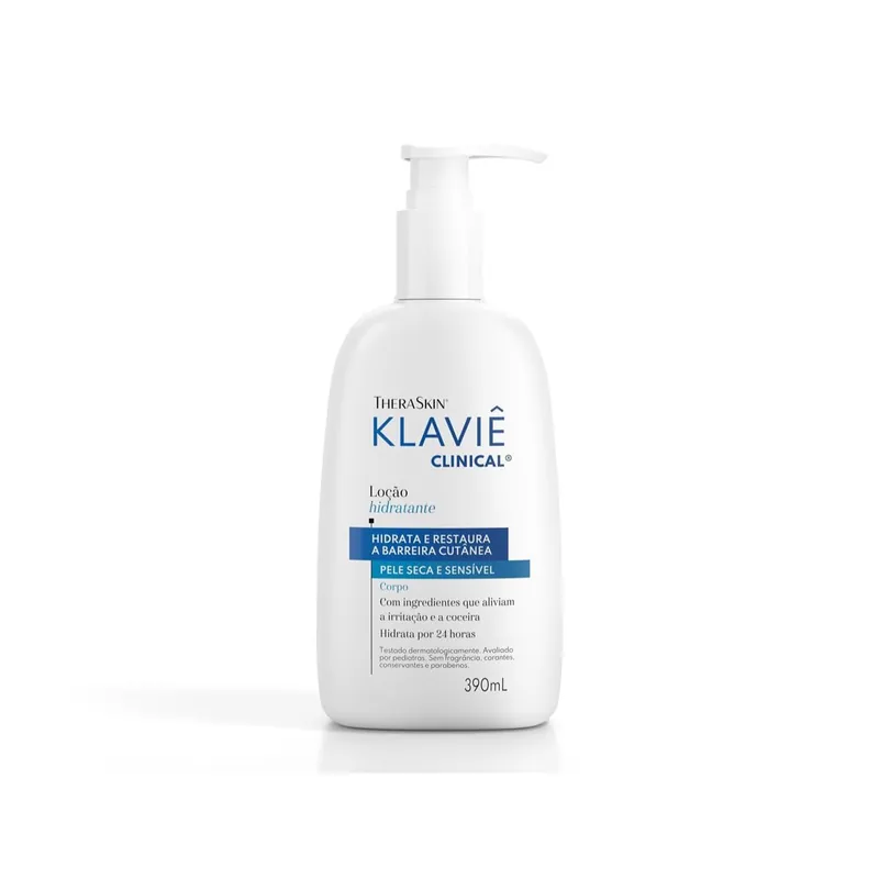 Loção Corporal Theraskin Klavie Clinical Hidratante Restauradora 390ml