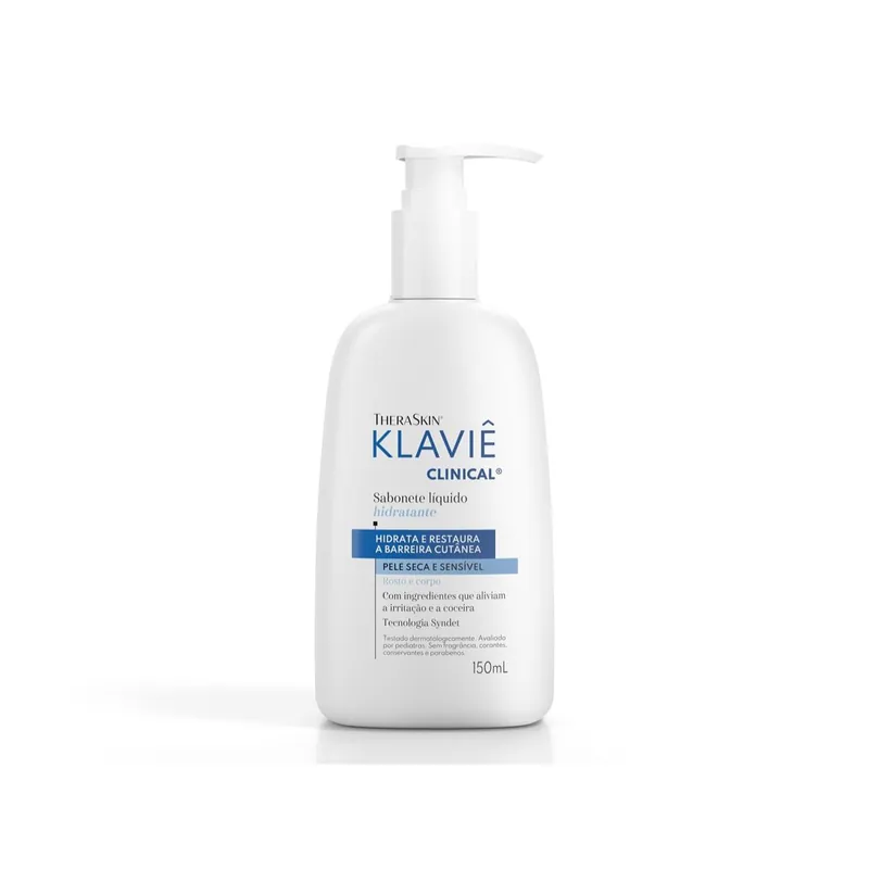 Sabonete Líquido TheraSkin Klavie Clinical Pele Seca e Sensível 150ml
