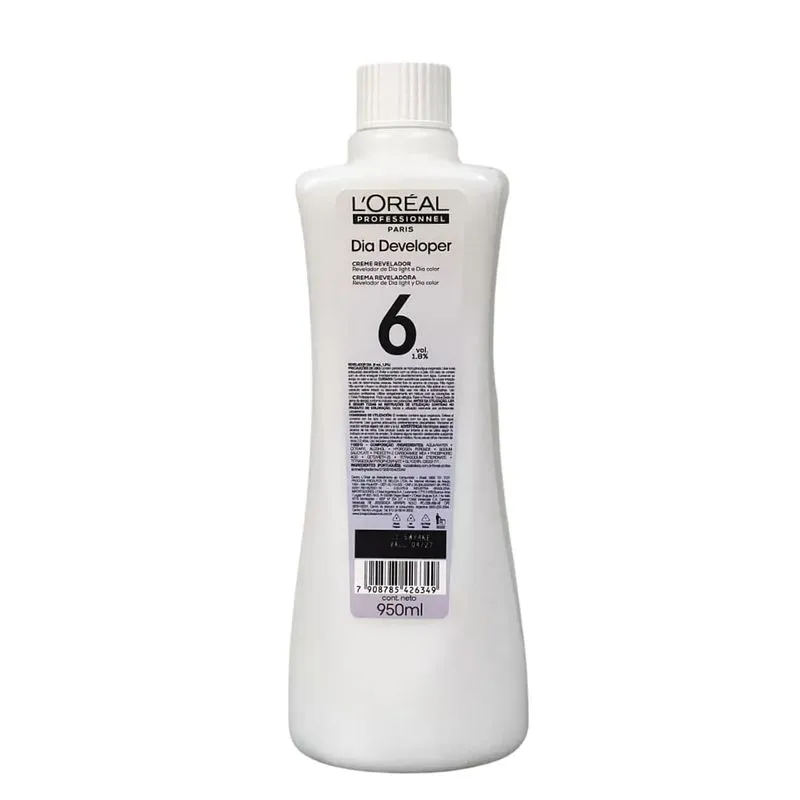 L'Oréal Professionnel - Emulsão Reveladora Dia Developer 6 Volumes - 950ml