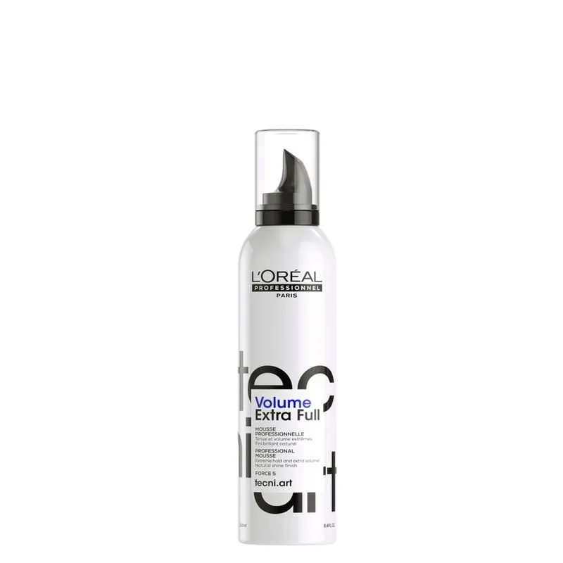 L'Oréal Professionnel - Mousse Tecni Art para Fixação Extrema e Volume Extra - 250ml