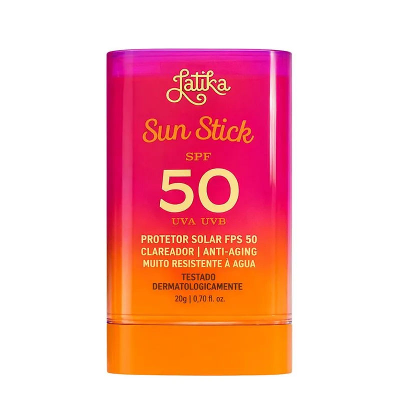 Latika - Sun Stick FPS 50 - Protetor Solar Facial - 20g