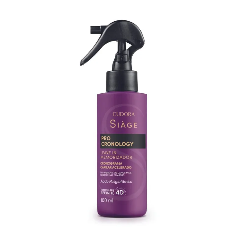 Leave-in Eudora Siàge Pro Cronology Memorizador 100ml