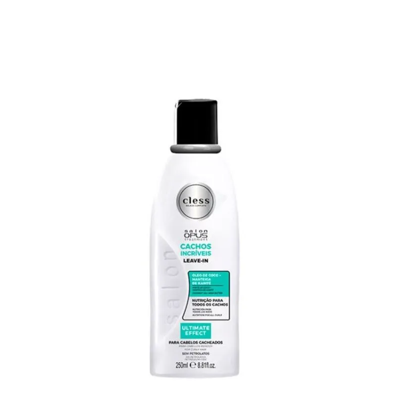 Leave-In Salon Opus Cachos + Óleo de Coco – 250ml
