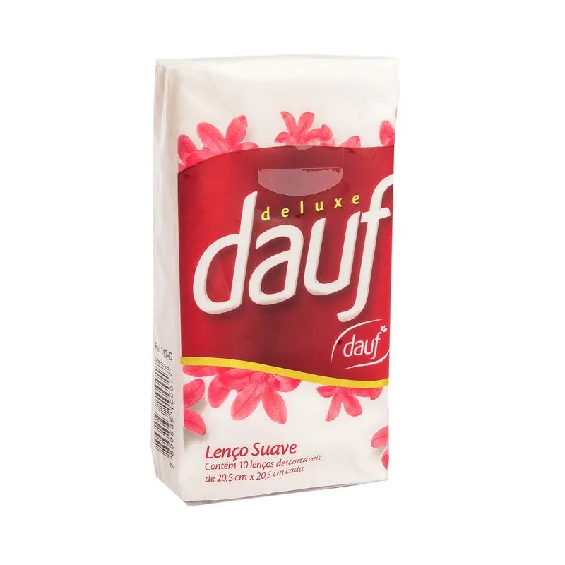 Lenços De Bolso Dauf 10 Unidades