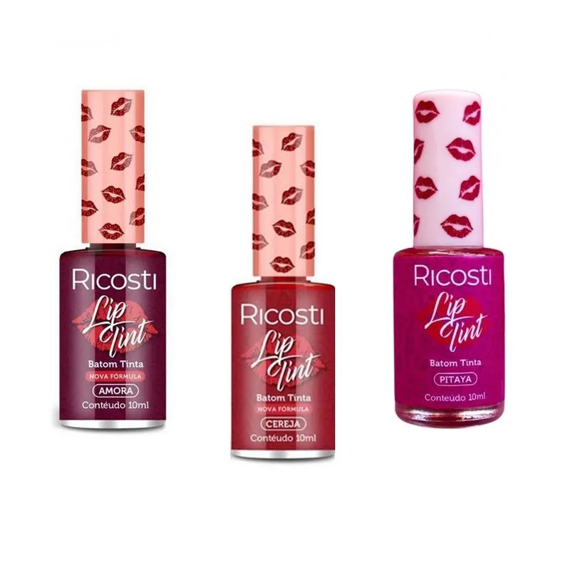 Lip Tint Vegano Amora Ricosti 10ml