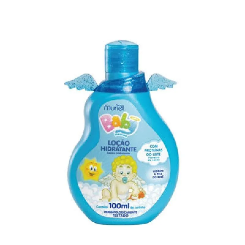 Loção Hidratante Baby Muriel Menino 100ml (Azul)