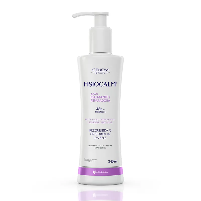 Loção Corporal Genom Derma Fisiocalm Ação Calmante e Reparadora 240ml
