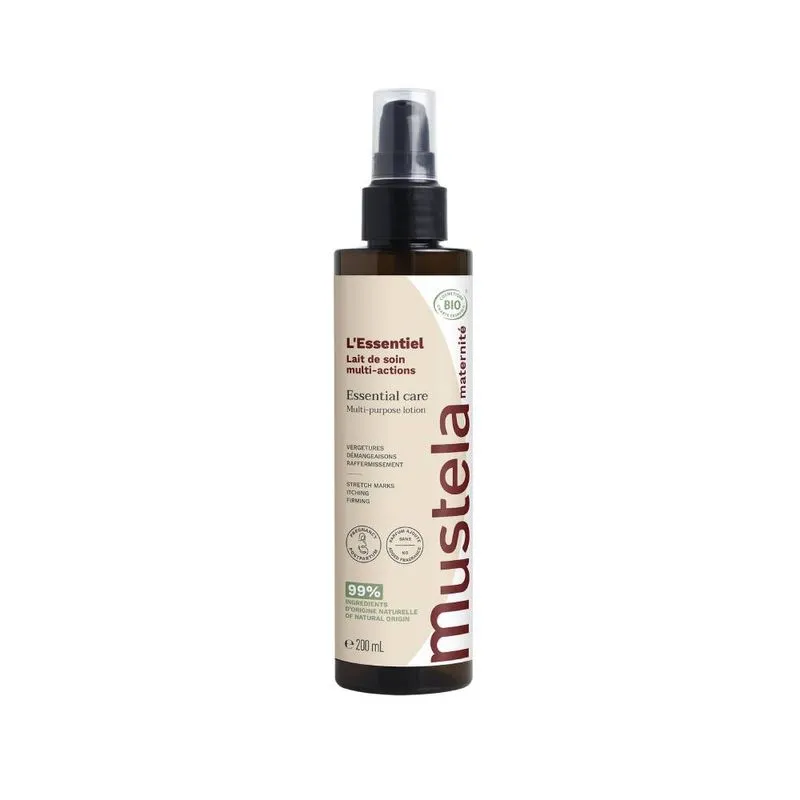 Loção Multifuncional Mustela Maternité L'Essentiel Orgânica 200ml