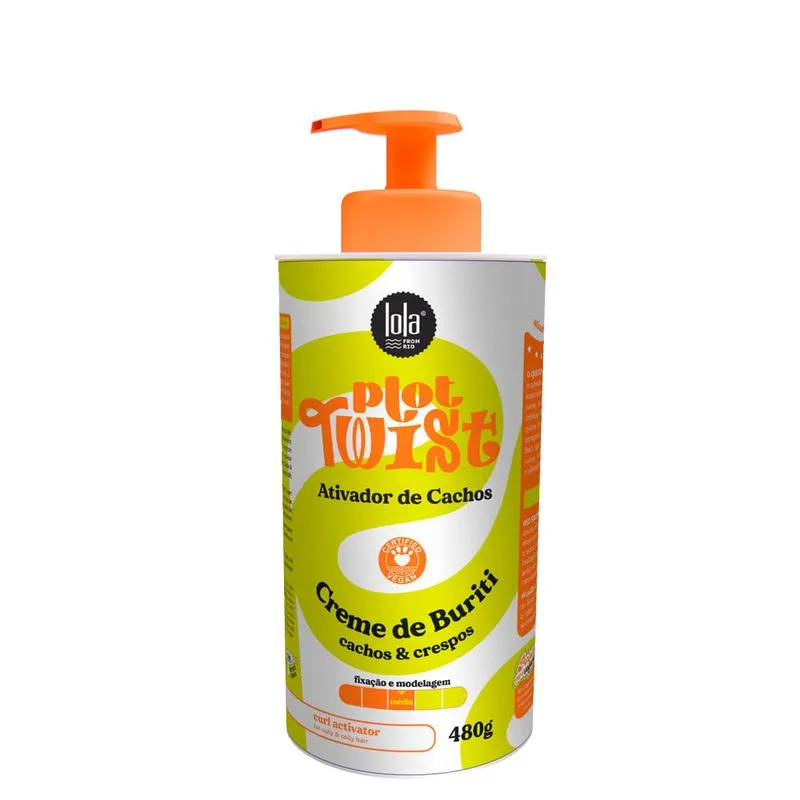 Lola - Creme Capilar Plot Twist Buriti Ativador - 480g