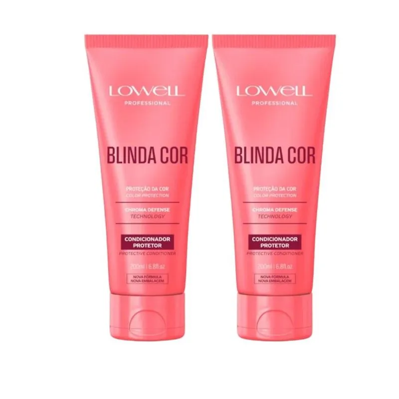 Lowell Blinda Cor Kit 2 Condicionador Protetor - 200ml