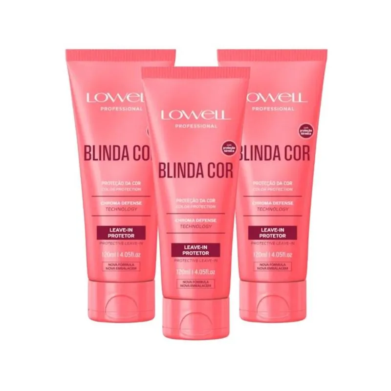 Lowell Blinda Cor Kit 3 Leave-in Protetor - 120ml