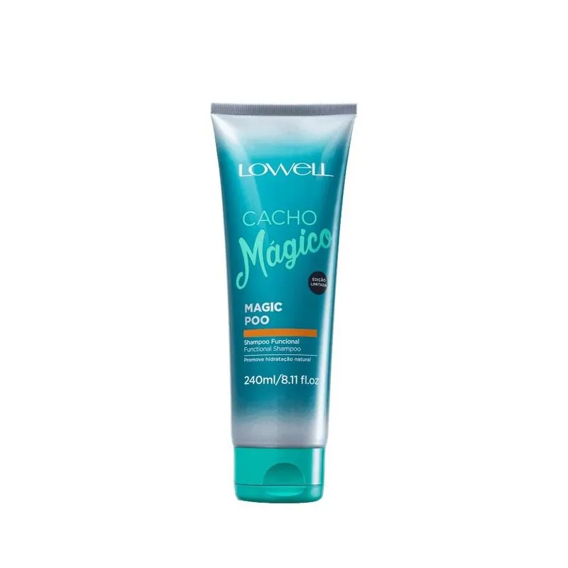 Lowell Cacho Mágico Magic Poo - Shampoo sem Sulfato 240ml