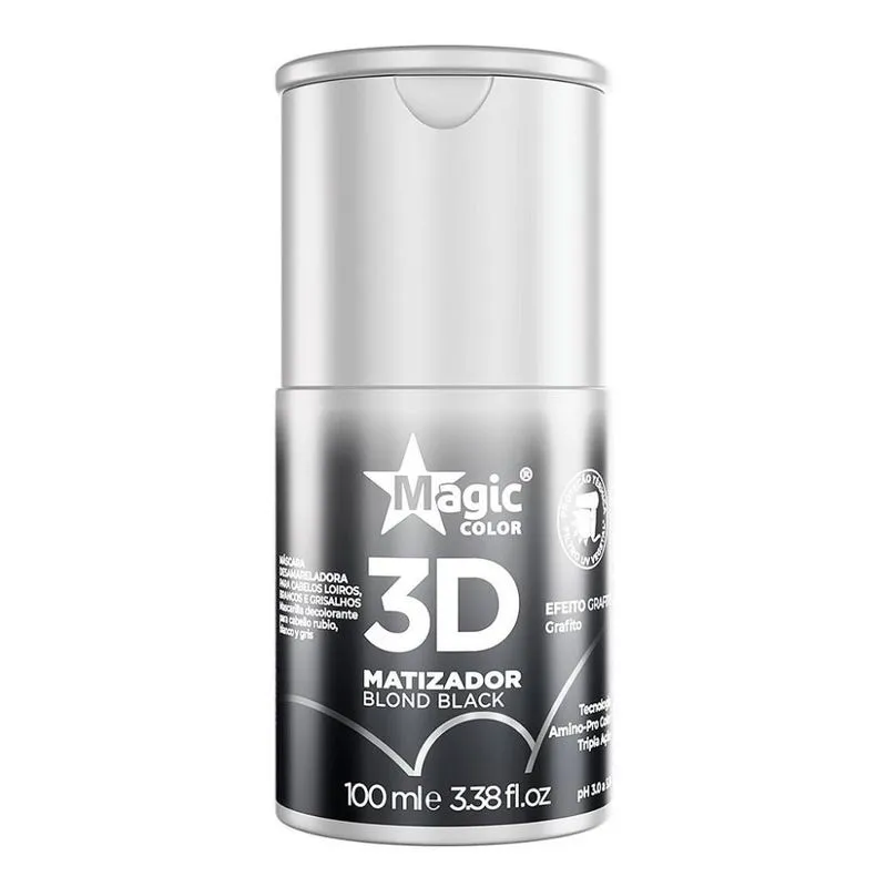 Magic Color Gloss Matizador 3D Blond Black 100ml