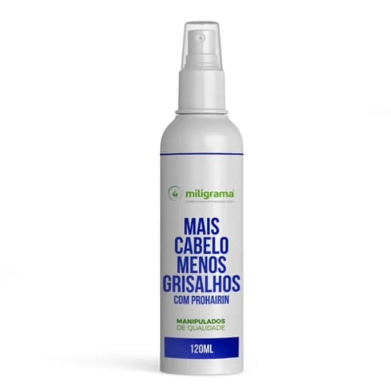 Mais Cabelo Menos Grisalhos com Prohairin 120ml