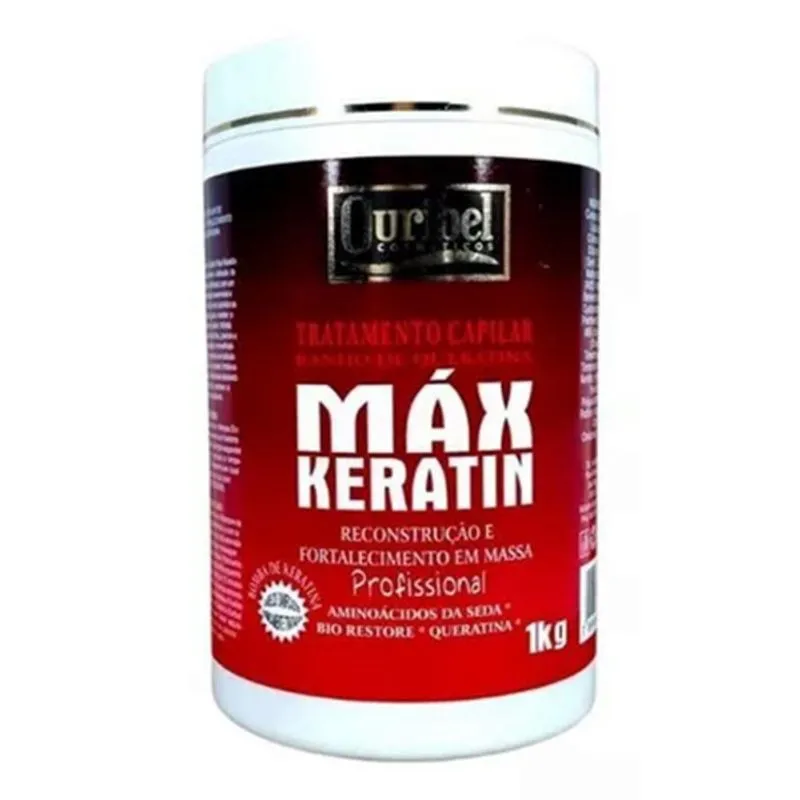 Máscara de Tratamento Capilar Ouribel 1kg - Max Keratin