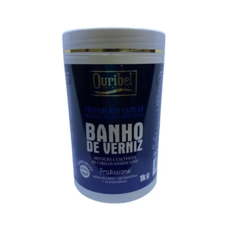 Máscara de Tratamento Capilar Ouribel Banho de Verniz 1kg