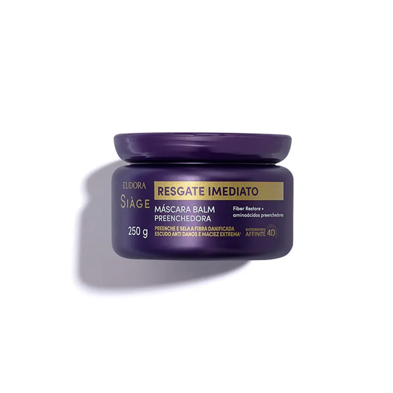 Máscara Capilar Eudora Siàge Resgate Imediato 250g