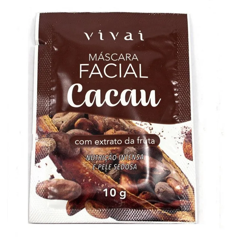 Máscara Facial Cacau Vivai