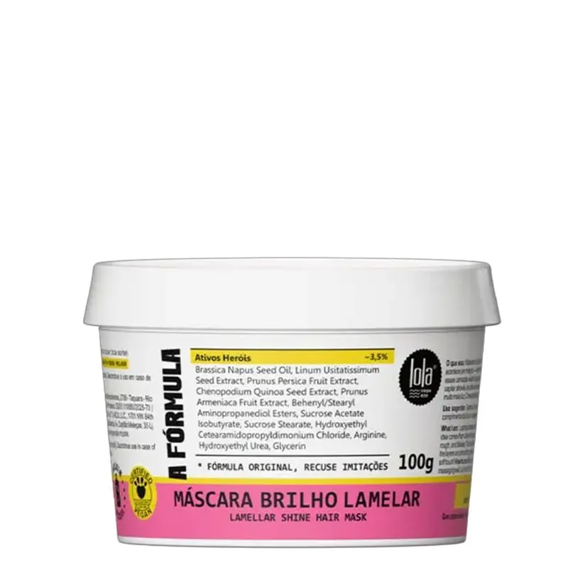 Máscara Lola From Rio a Fórmula 100g