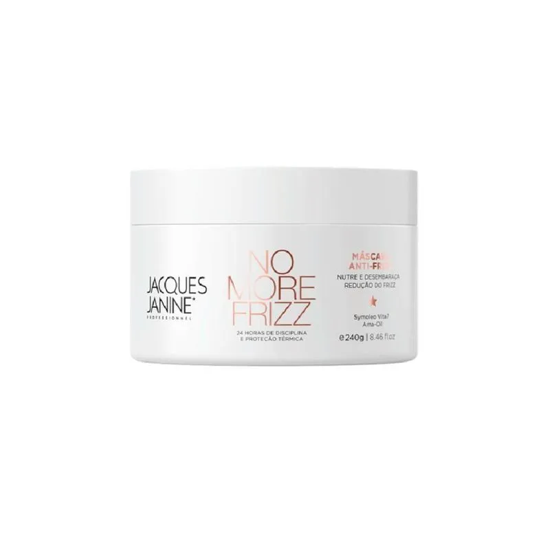 Máscara No More Frizz Jacques Janine - 240g - Nutrição Intensiva