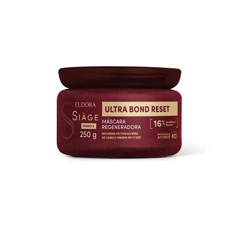 Máscara Regeneradora Eudora Siàge Ultra Bond Reset 250g