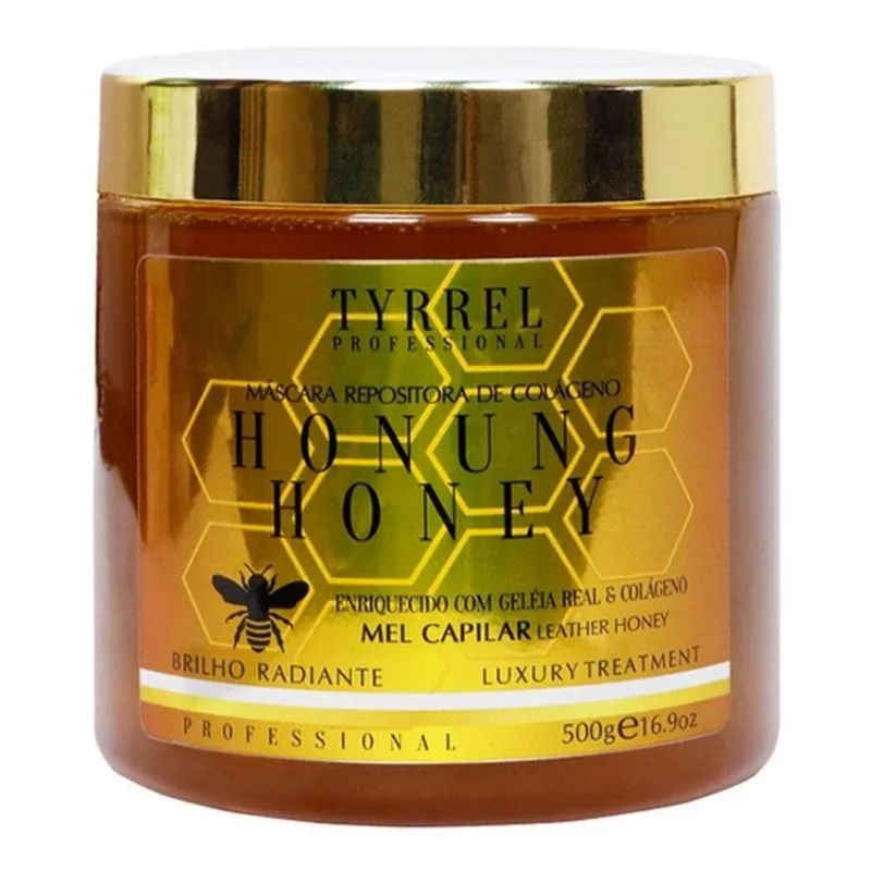 Máscara Repositora de Colágeno Tyrrel Honung Honey 500g