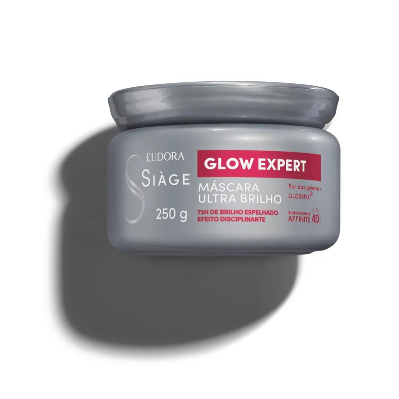 Máscara Capilar Eudora Siàge Glow Expert Ultra Brilho 250g