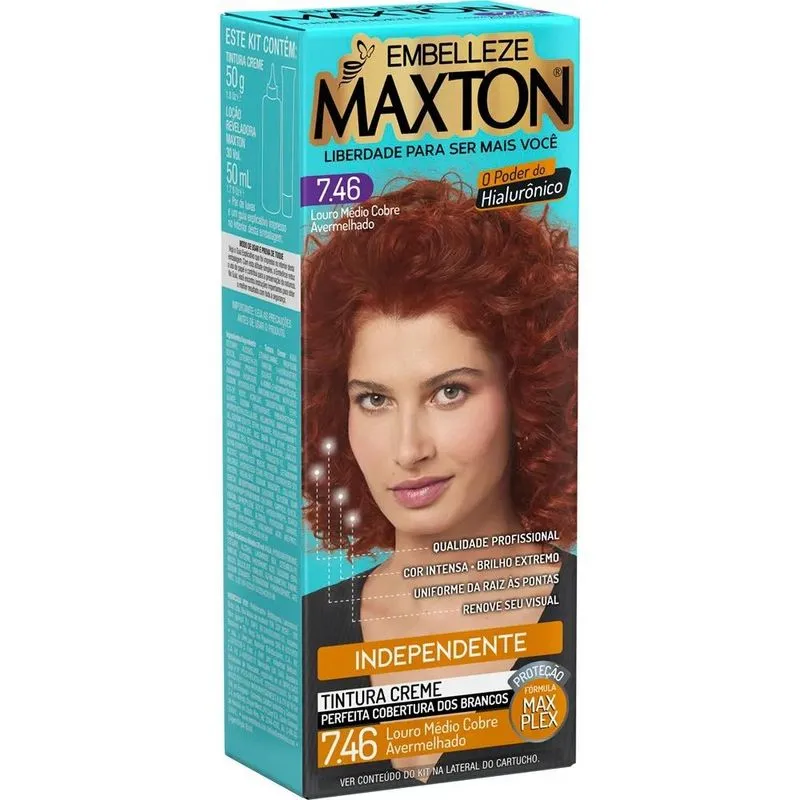 Maxton 7.46 - Louro Médio Avermelhado