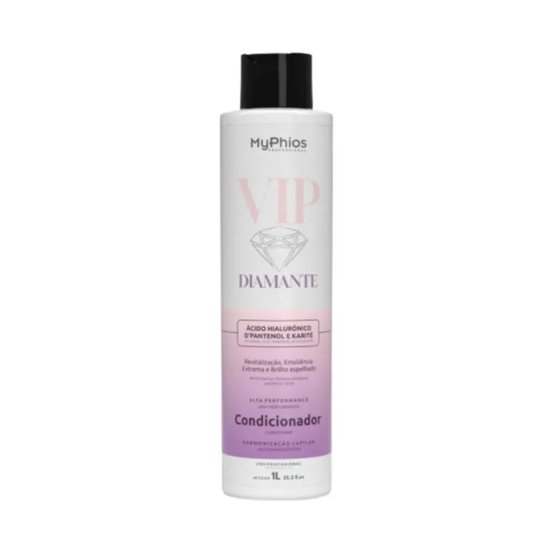 MyPhios - Condicionador VIP Diamante Hidratação Brilho Intenso 1L