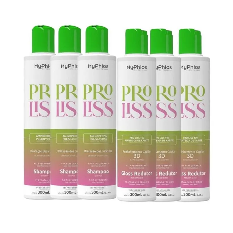 MyPhios ProLiss Kit 3 Realinhamento Capilar 300ml
