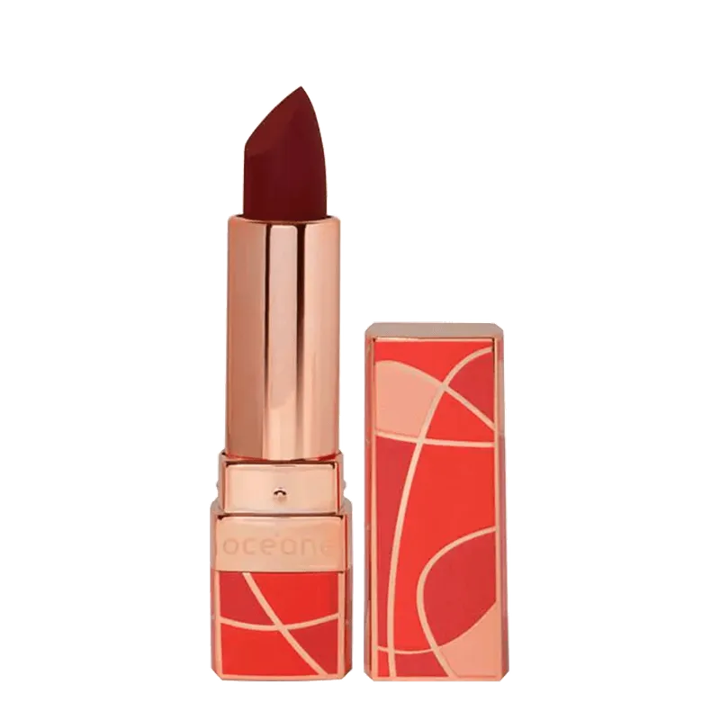 Océane Capri Lipstick Godness Vinho - Batom Nude Semi-matte 3,5g