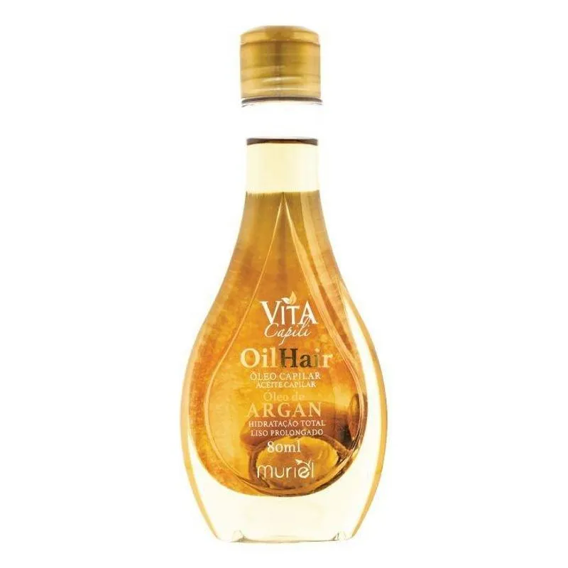 Óleo Capilar Vita Capili Argan 80ml - Muriel