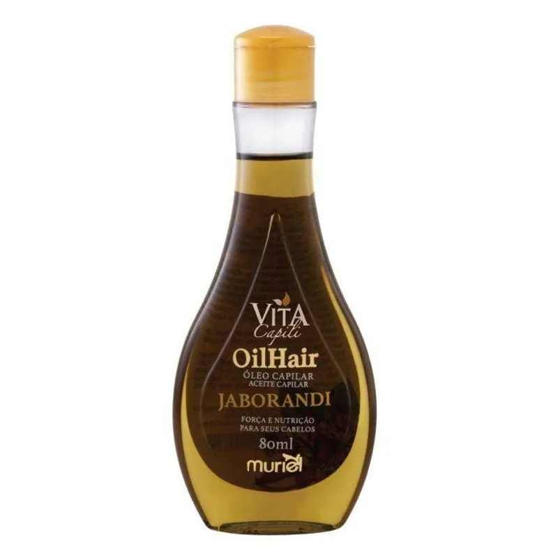 Óleo Capilar Vita Capili Jaborandi 80ml - Muriel
