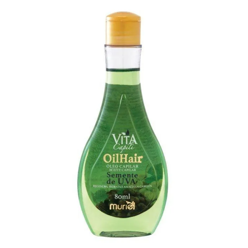 Óleo Capilar Vita Capili Semente de Uva 80ml - Muriel