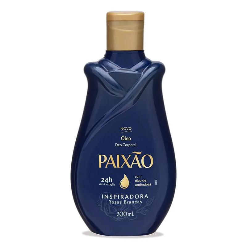Óleo Corporal Paixão Inspiradora Rosas Brancass 200ml