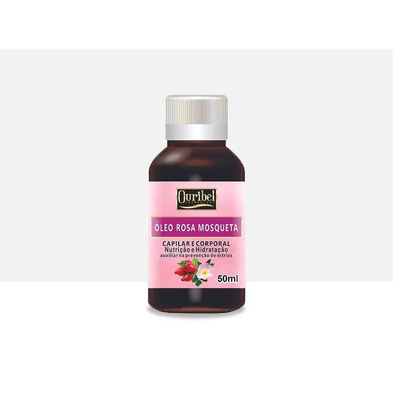 Óleo de Rosa Mosqueta Ouribel - Capilar e Corporal - 50ml