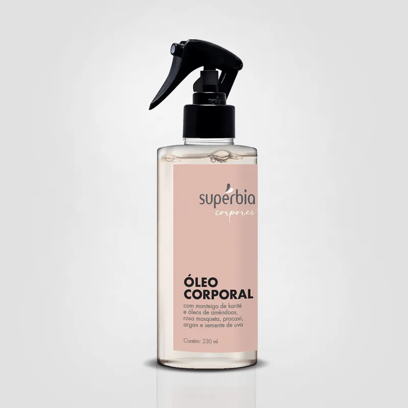 Óleo Hidratante Corporal para Banho Supérbia (230 ml)
