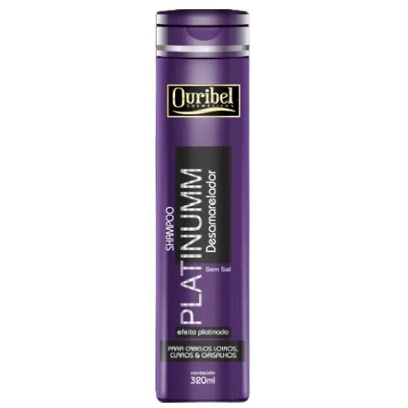 Ouribel - Platinum Desamarelador - Shampoo - 320ml