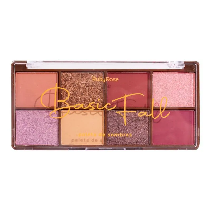 Paleta De Sombras Basic Fall Hbf527 Rubyrose