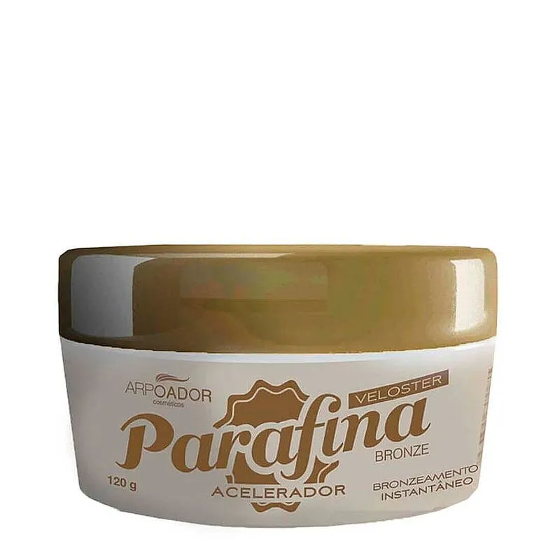Parafina Bronze Veloster - Acelerador de Bronzeado - Pote 120g