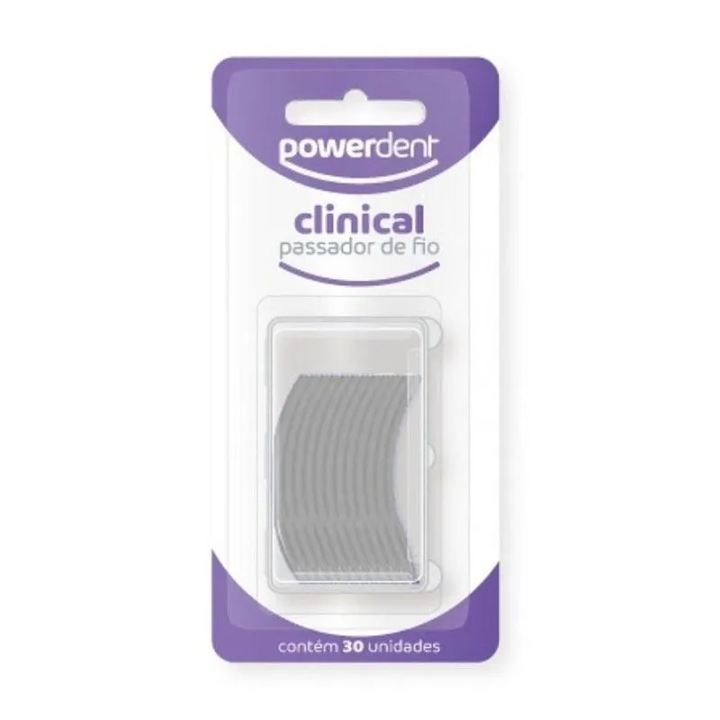 Passador de Fio Dental Powerdent 30un Ref. 1125