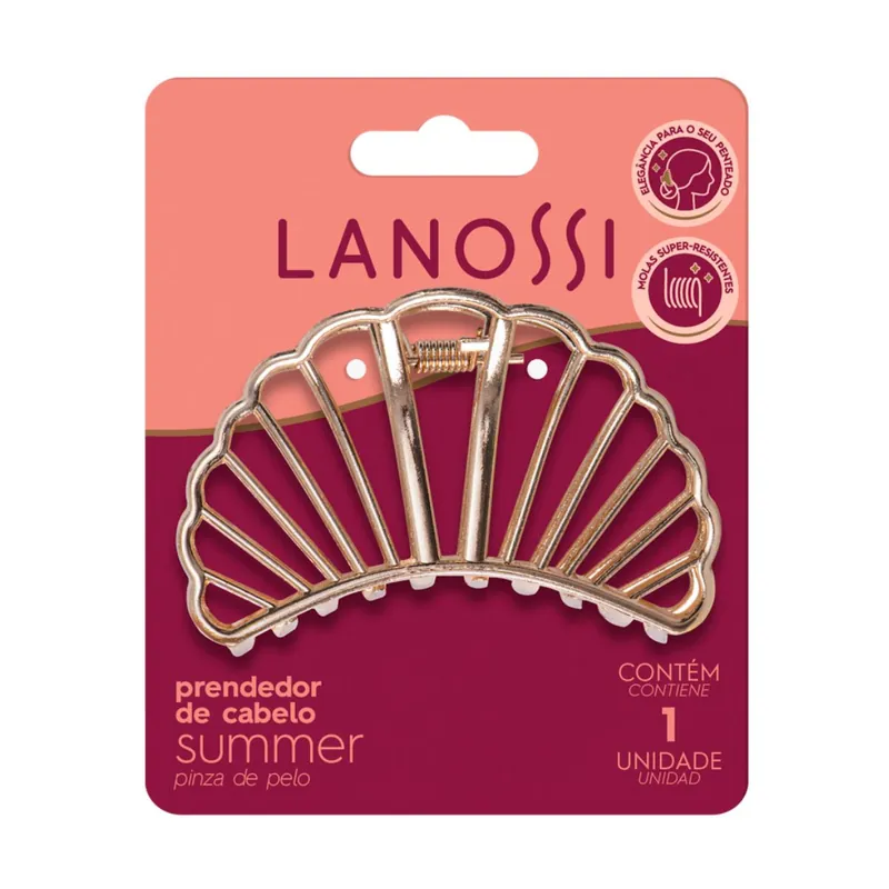 Piranha De Cabelo Lanossi Summer 1 Unidade