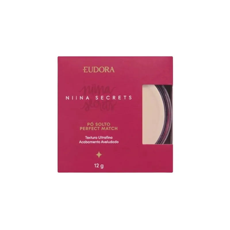 Pó Solto Eudora Niina Secrets Perfect Match Cor 1 12g