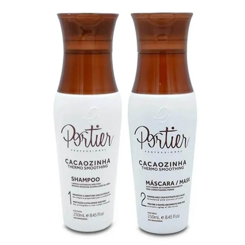 Portier Cacao Escova Progressiva Kit (2 x 250ml)