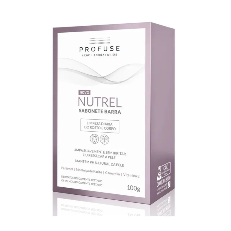 Sabonete em Barra Facial Profuse Nutrel 100g