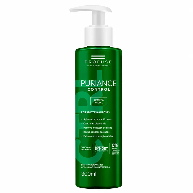 Sabonete Líquido Facial Profuse Puriance Control Pele Mista a Oleosa 300ml