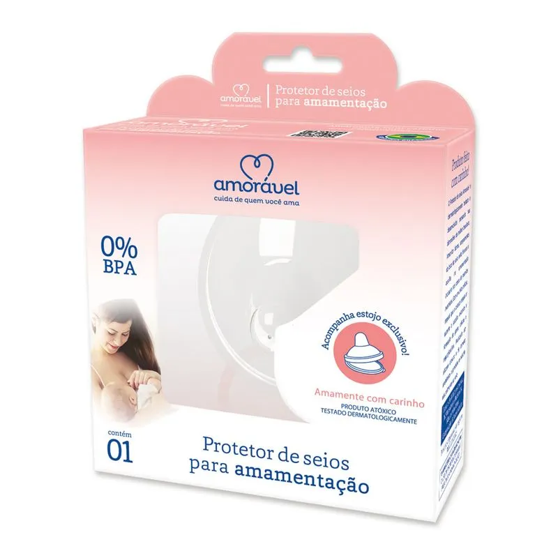 Protetor Amamentação Amoravel Silicone